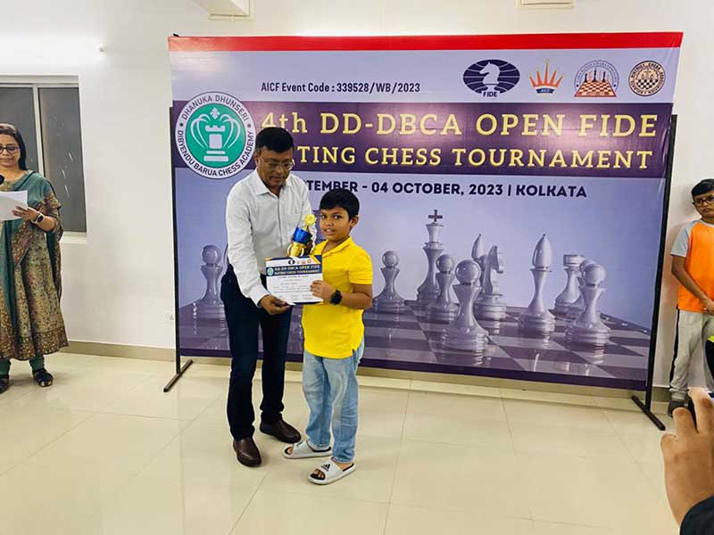 Dhanuka Dhunseri Dibyendu Barua FIDE rating Chess Tournament